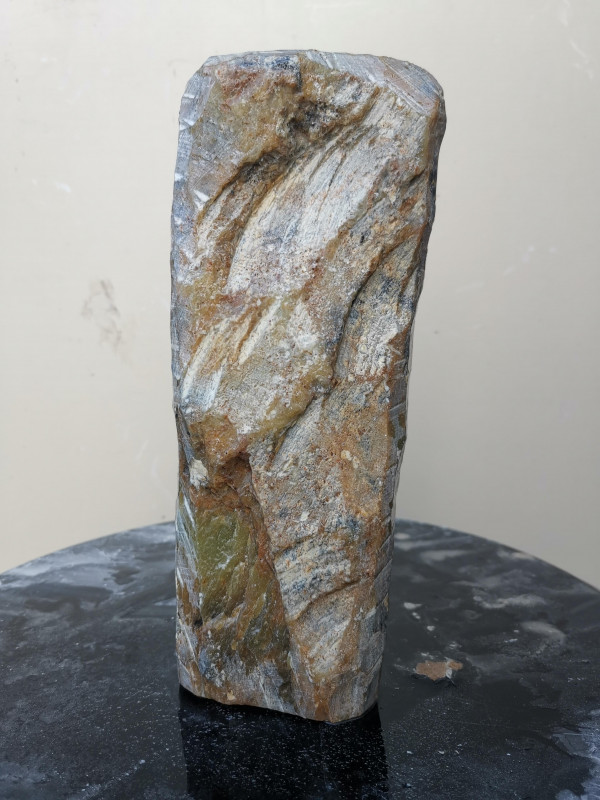 Speckstein; Einzelst�ck; aus Indien; Farb Mix; 2,870 kg