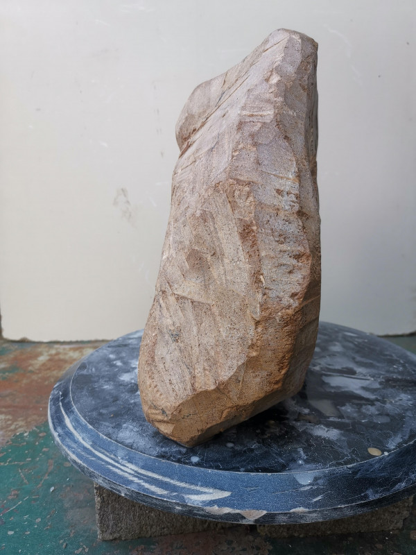 Speckstein; Einzelst�ck; aus Brasilien; braun;�13,280 kg