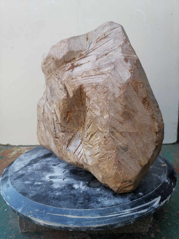 Speckstein; Einzelst�ck; aus Brasilien; braun;�13,280 kg