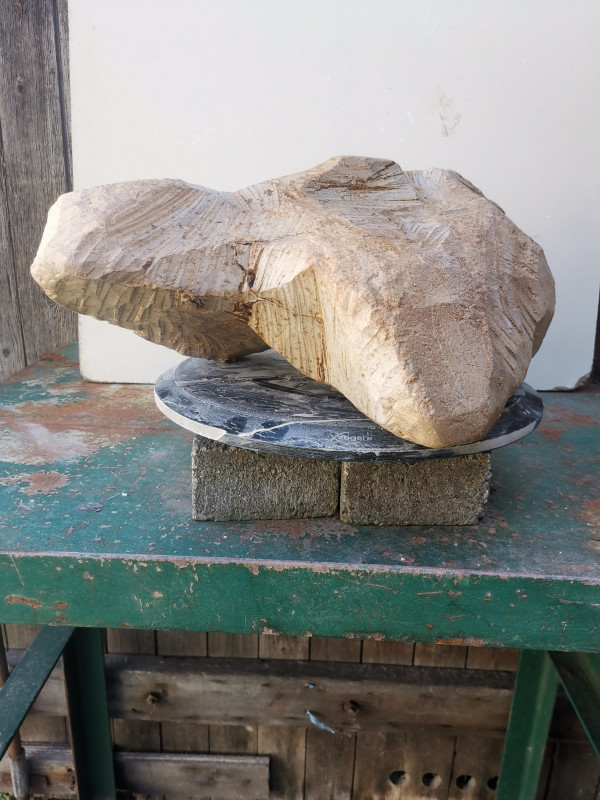Speckstein; Einzelst�ck; aus Brasilien; braun; 23,150 kg