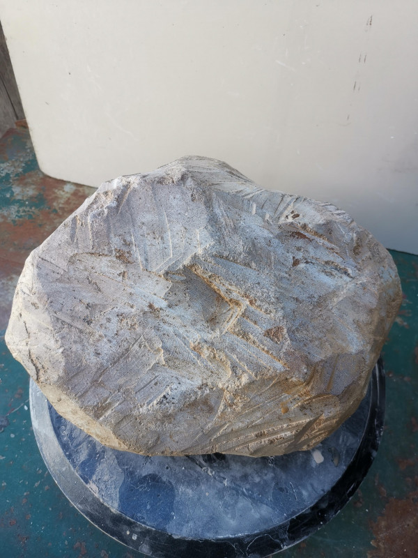 Speckstein; Einzelst�ck; aus Brasilien; braun; 13,610 kg