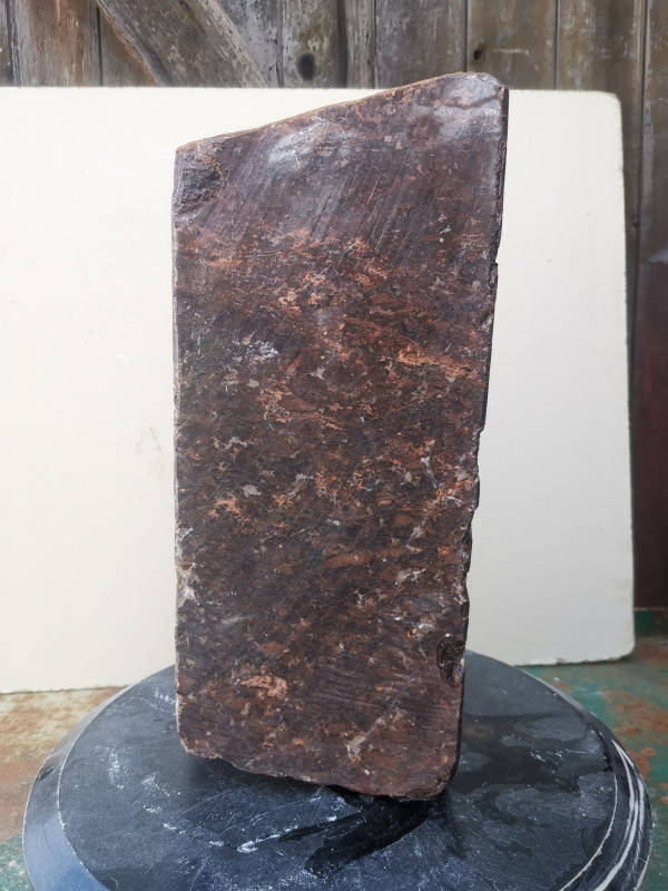 Speckstein; Einzelst�ck; aus Indien; violett; 19,340 kg