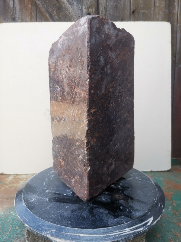 Speckstein; Einzelst�ck; aus Indien; violett; 19,340 kg