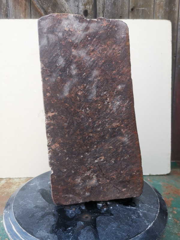Speckstein; Einzelst�ck; aus Indien; violett; 19,340 kg