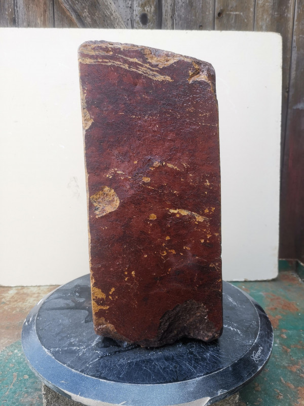 Speckstein; Einzelst�ck; aus Indien; violett; 19,340 kg
