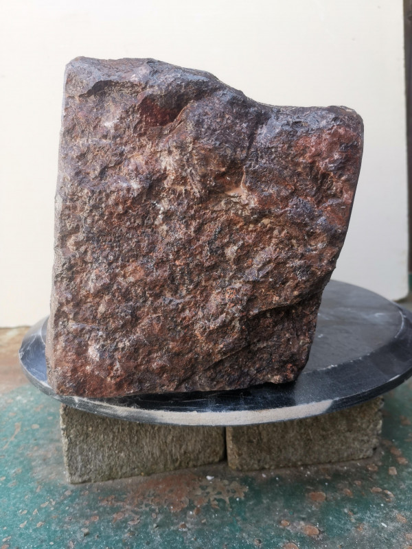 Speckstein; Einzelst�ck; aus Indien; violett; 12,280 kg