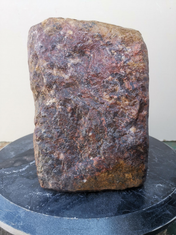 Speckstein; Einzelst�ck; aus Indien; violett; 12,280 kg