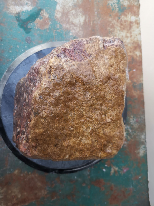 Speckstein; Einzelst�ck; aus Indien; violett; 12,280 kg