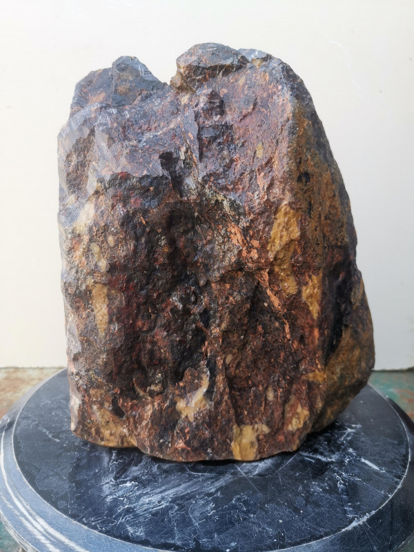 Speckstein; Einzelst�ck; aus Indien; violett; 19,930 kg