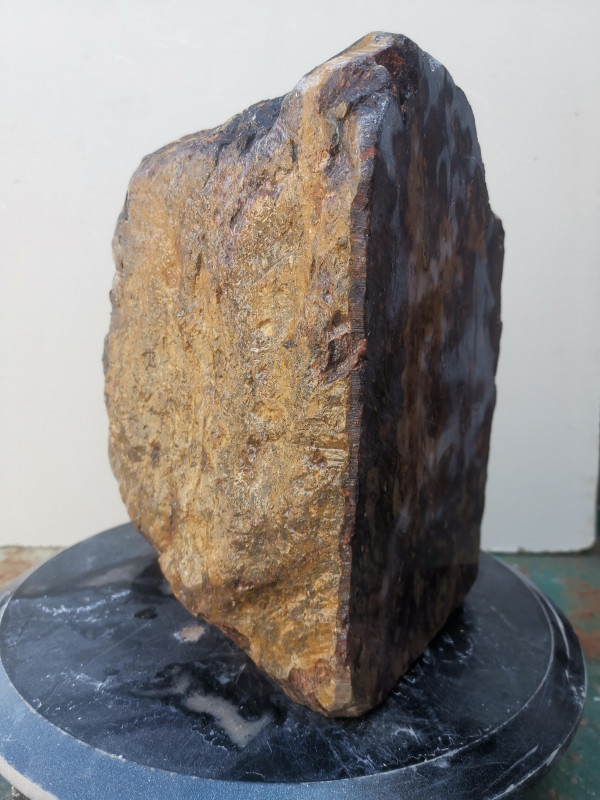 Speckstein; Einzelst�ck; aus Indien; violett; 19,930 kg