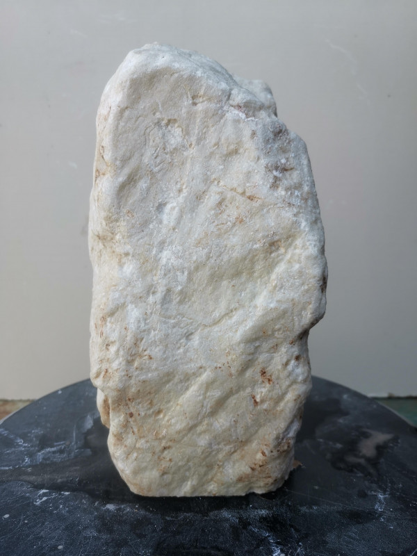 Speckstein; Einzelst�ck; aus Brasilien; schneewei�; 11,080 kg
