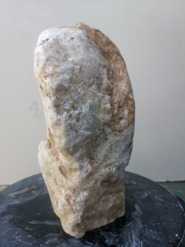 Speckstein; Einzelst�ck; aus Brasilien; schneewei�; 11,080 kg