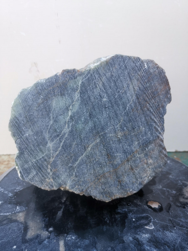 Speckstein; Einzelst�ck; aus Indien; gr�n Mix; 10,590 kg