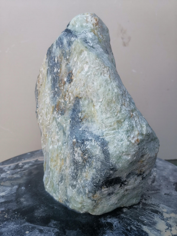 Speckstein; Einzelst�ck; aus Indien; fantastischer Farb Mix; 4,220 kg
