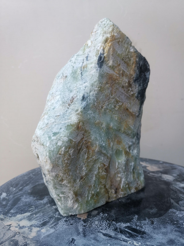 Speckstein; Einzelst�ck; aus Indien; fantastischer Farb Mix; 4,220 kg
