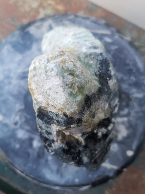 Speckstein; Einzelst�ck; aus Indien; fantastischer Farb Mix; 4,220 kg