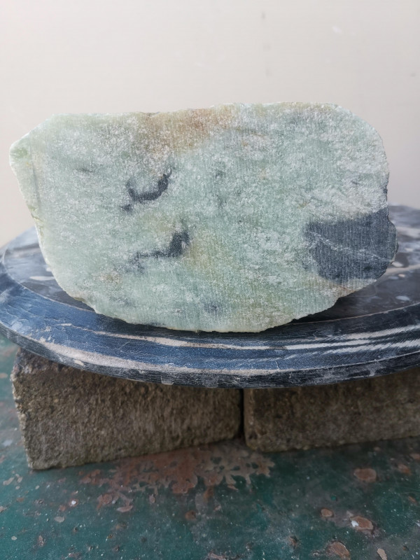 Speckstein; Einzelst�ck; aus Indien; fantastischer Farb Mix; 4,220 kg