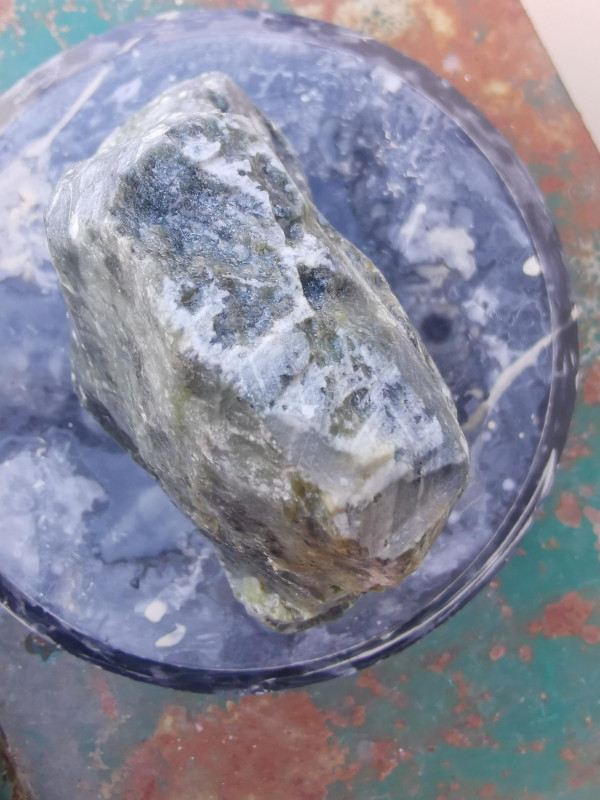 Speckstein; Einzelst�ck; aus Indien; Farb Mix; 5,260 kg