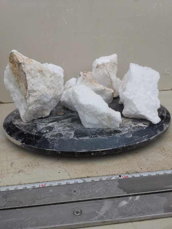 Alabaster; Einzelposition; 8 St�cke; Gesamt 5 kg