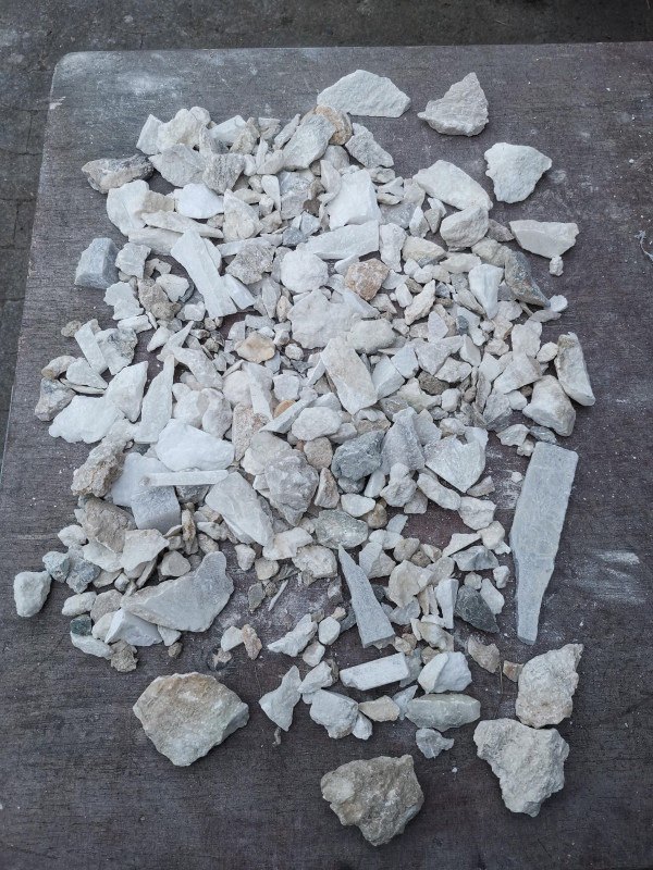 Alabaster; Kleinstst�cke; Einzelposition; Gesamt 2 kg