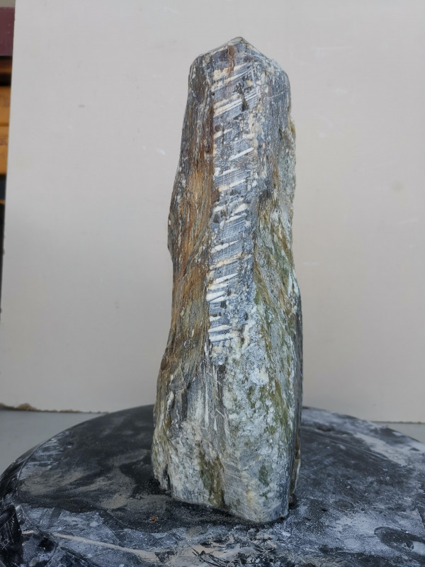 Speckstein; Einzelst�ck; aus Indien; Farb Mix; 8,980 kg
