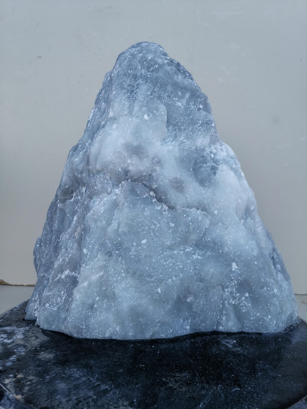 Speckstein; Einzelst�ck; aus China; grau; 8.040 kg