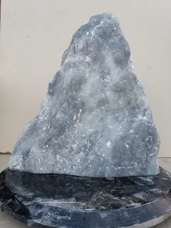 Speckstein; Einzelst�ck; aus China; grau; 8.040 kg