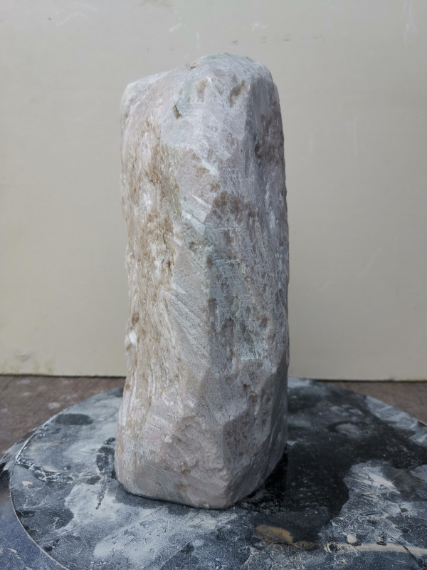 Speckstein; Einzelst�ck; aus China; beige; 11,490 kg