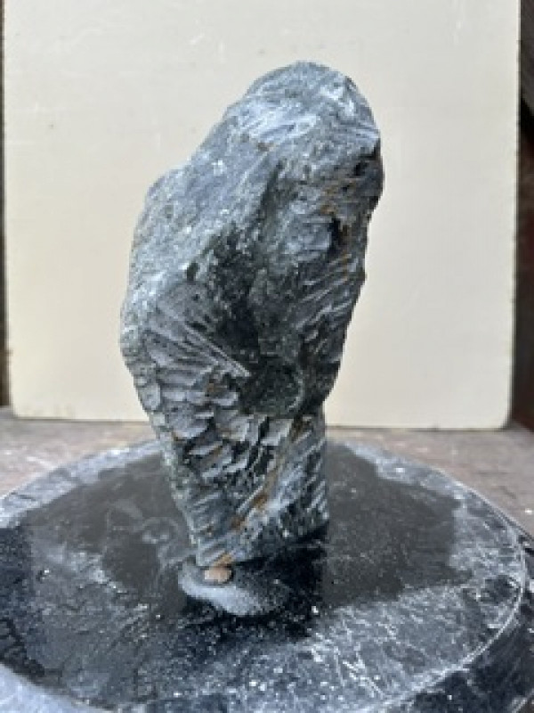 Speckstein; Einzelst�ck; aus Indien; schwarz Mix; 5,200kg