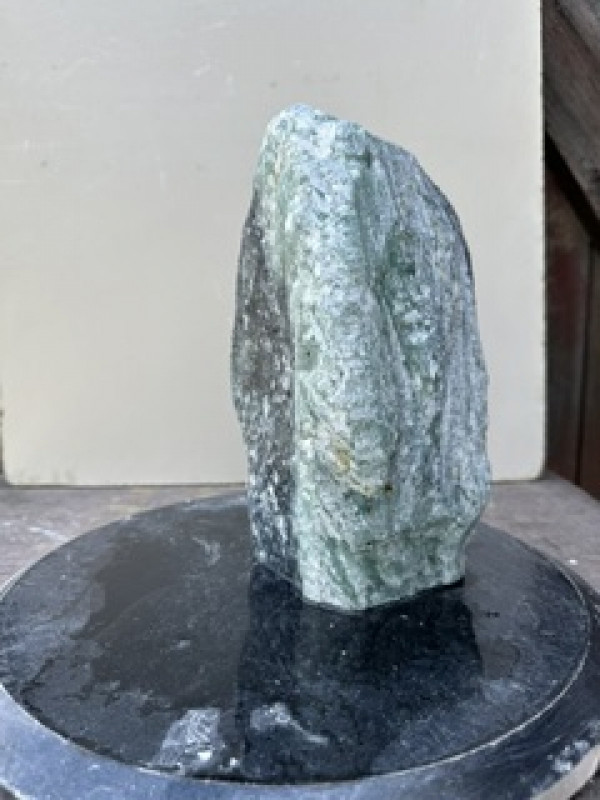 Speckstein; Einzelst�ck; aus Indien; t�rkis - schwarz; 6,280 kg