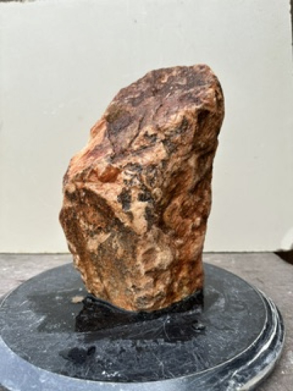 Speckstein; Einzelst�ck; Lachs; aus China; 8,290 kg
