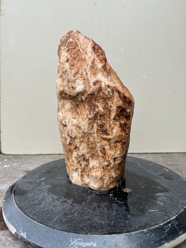 Speckstein; Einzelst�ck; Lachs; aus China; 8,290 kg