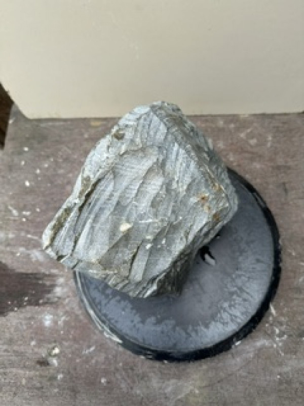Speckstein; Einzelst�ck; aus Brasilien; gr�n; 11,530 kg