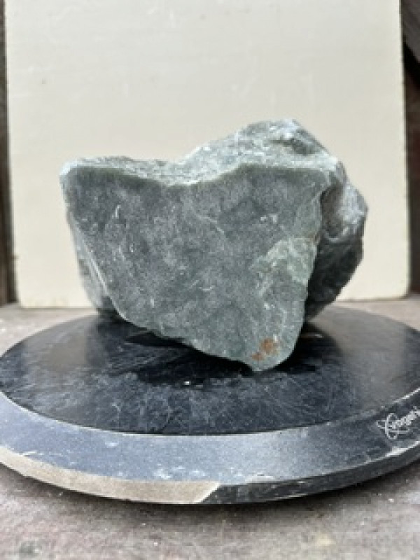 Speckstein; Einzelst�ck; aus Brasilien; gr�n; 11,530 kg