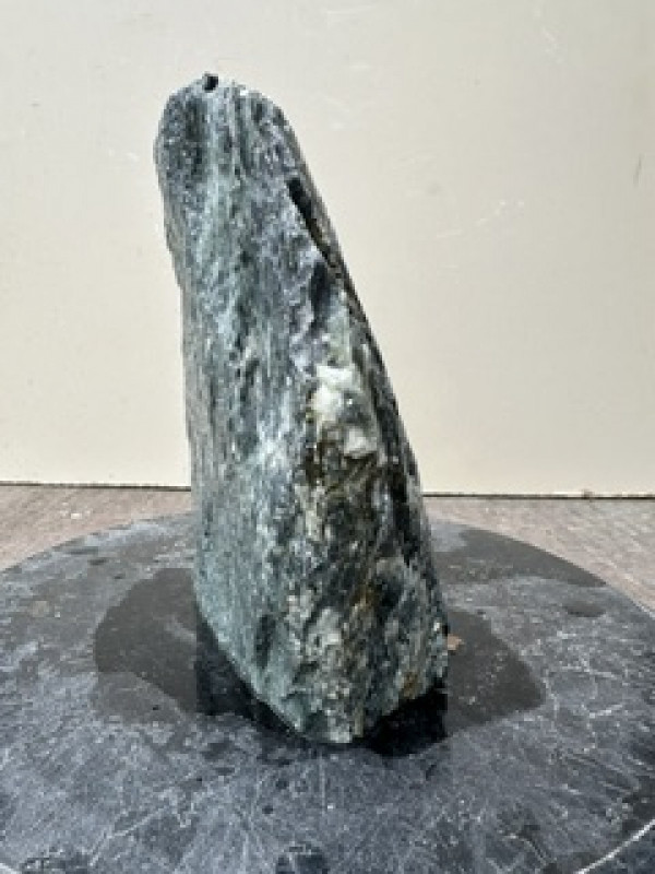 Speckstein; Einzelst�ck; aus Brasilien; gr�n; 4,720 kg