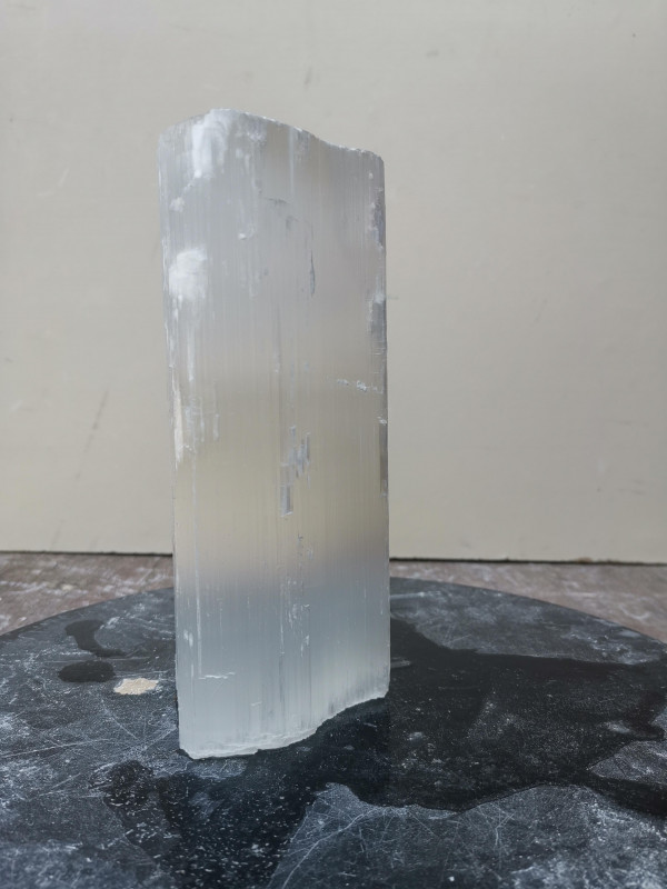 Selenit; Einzelst�ck; aus Marokko; transparent; 2,550 kg
