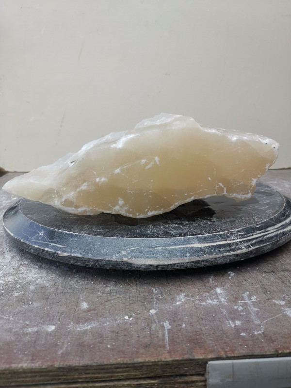 Selenit; Heilstein; Einzelst�ck; transparent; 5,530 kg
