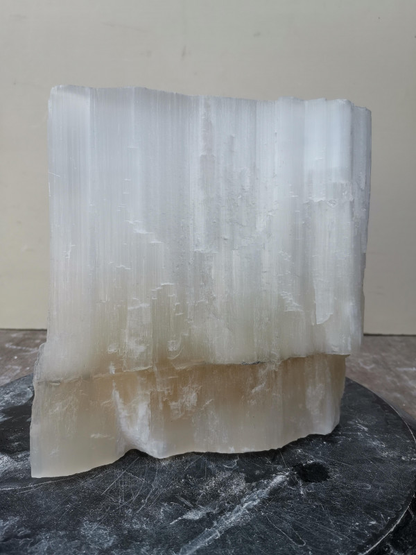 Selenit; Einzelst�ck; aus Marokko; transparent; 6,380 kg