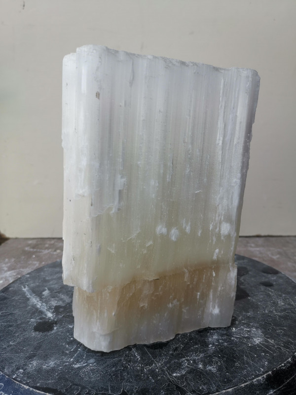 Selenit; Einzelst�ck; aus Marokko; transparent; 6,380 kg