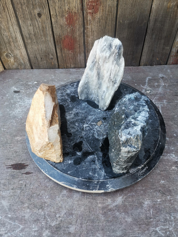Speckstein; Einzelst�ck Sortiment; zus. 5,980 kg