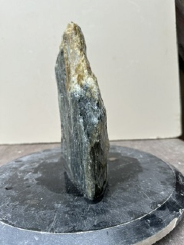 Speckstein; Einzelst�ck; aus Indien; gr�n Mix; 3,750 kg