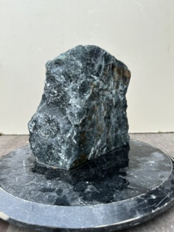 Speckstein; Einzelst�ck; Brasilien; grau-gr�n; 4,760 kg