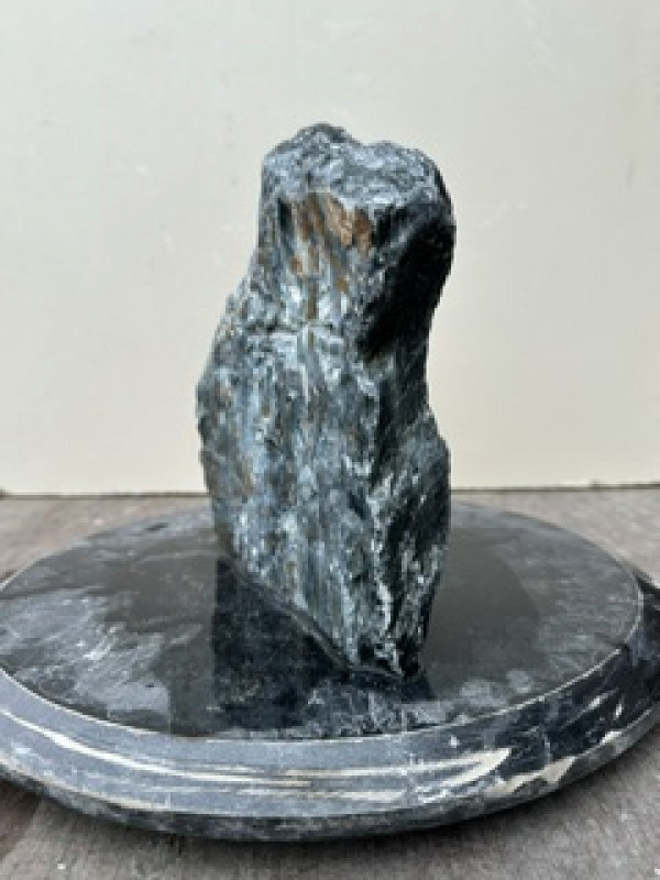Speckstein; Einzelst�ck; Brasilien; grau-gr�n; 4,760 kg