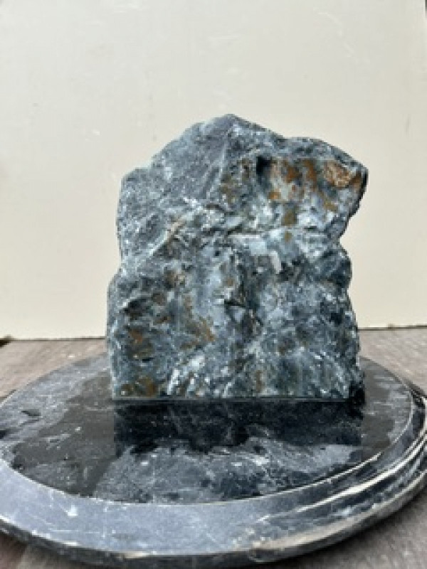 Speckstein; Einzelst�ck; Brasilien; grau-gr�n; 4,760 kg