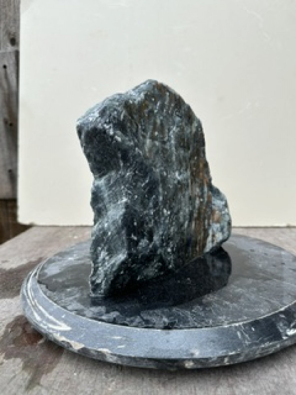 Speckstein; Einzelst�ck; Brasilien; grau-gr�n; 4,760 kg