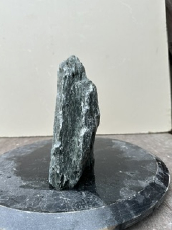 Speckstein; Einzelst�ck; Brasilien; grau-gr�n; 3,780 kg