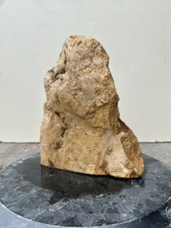 Speckstein; Einzelst�ck; Brasilien; braun; schwarze Punkte; 4,490 kg