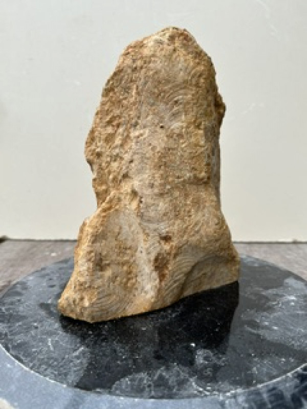 Speckstein; Einzelst�ck; Brasilien; braun; schwarze Punkte; 4,490 kg