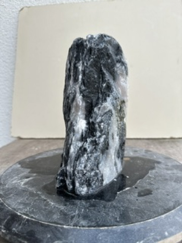 Speckstein; Einzelst�ck; China; schwarz-wei�; 5,790 kg