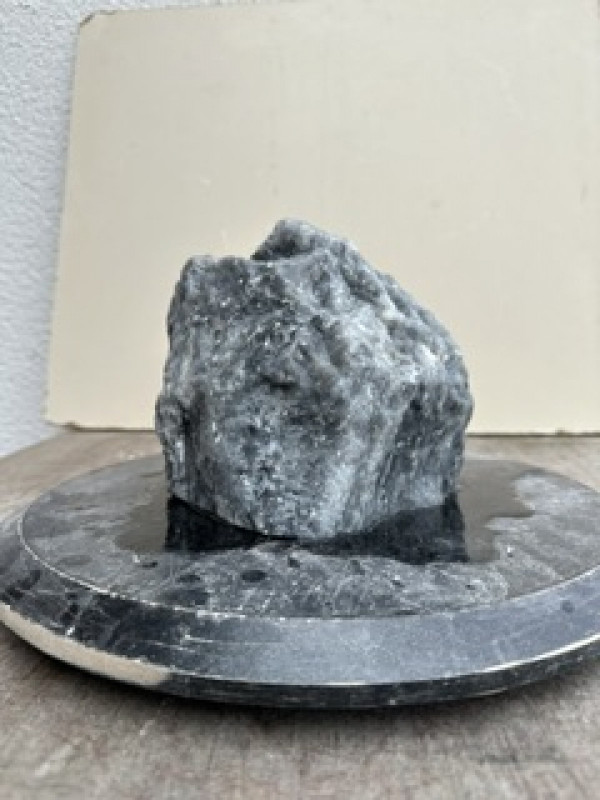 Speckstein; Einzelst�ck; China; grau; 3,160 kg